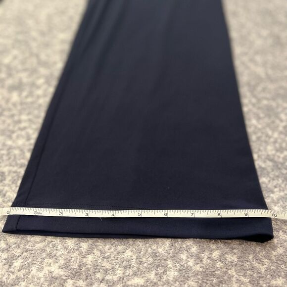 NWT Calvin Klein Indigo Stretchy Jumpsuit with Gold Accents Size 2 - Picture 6 of 8